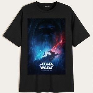 Star Wars The Rise Of Skywalker Black T Shirt